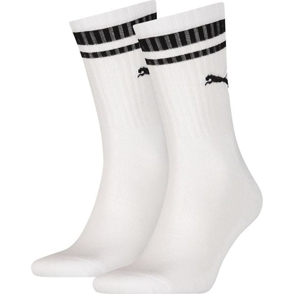 Skarpetki Puma Crew Heritage (x2). Białe skarpety Puma, bez wzorów, z bawełny. Za 37.99 zł.