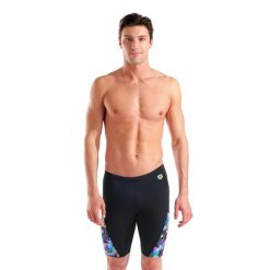 Spodenki Pływackie Męskie Arena Multi Chameleons Swim Jammer. Czarne szorty Arena, m, bez wzorów, z materiału, sportowe. Za 229.99 zł.
