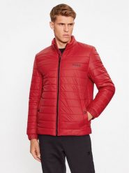 HUGO Kurtka przejściowa Benti2221 50468719 Czerwony Regular Fit. Czerwone kurtki Hugo, m, bez wzorów, z syntetyku, bez kaptura. Za 499.99 zł.