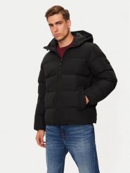 Tommy Hilfiger Kurtka puchowa MW0MW36599 Czarny Regular Fit. Czarne kurtki Tommy Hilfiger, m, bez wzorów, z puchu, bez kaptura. Za 939.99 zł.