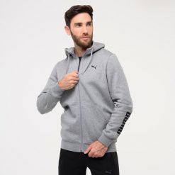 Bluza z kapturem męska Puma Gym & Pilates. Bluzy Puma, m, bez wzorów, z bawełny, z kapturem. Za 169.99 zł.