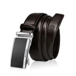 Skórzany pasek męski BETLEWSKI Brązowy 130. Brązowe paski Betlewski, bez wzorów, ze skóry. Za 79.00 zł.