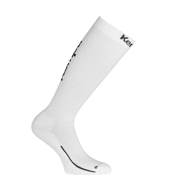 Wysokie skarpety Kempa. Białe skarpety Kempa, bez wzorów. W wyprzedaży za 56.00 zł.