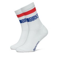 Skarpety wysokie unisex Birkenstock. Białe skarpety Birkenstock, bez wzorów. Za 69.99 zł.