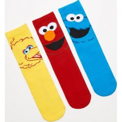 3 pack skarpet Ulica Sezamkowa - Wielobarwn. Skarpety marki House. Za 35.99 zł.