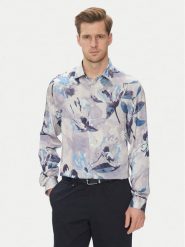 Marciano Guess Koszula 5GHH21 4467Z Błękitny Regular Fit. Niebieskie koszule Marciano Guess, m, z aplikacjami, z wiskozy, bez kołnierzyka, bez ramiączek. Za 339.99 zł.