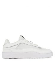 Diesel Sneakersy S-Oval Skate Low Y03511P8123 T1002 Biały. Białe buty sportowe casual Diesel, bez wzorów, ze skóry, bez zapięcia. Za 679.99 zł.