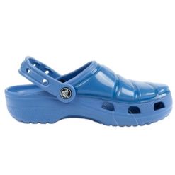 Klapki Crocs Classic 206624-434 niebieskie. Niebieskie klapki z materiału. W wyprzedaży za 283.73 zł.