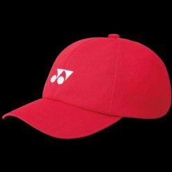 Czapka Yonex 341. Czerwone czapki z daszkiem YONEX, bez wzorów. Za 70.50 zł.