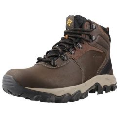 Buty COLUMBIA 1594731CB Brązowy. Brązowe buty turystyczne Columbia, bez wzorów, z materiału, bez zapięcia, na fitness i siłownię. Za 467.99 zł.