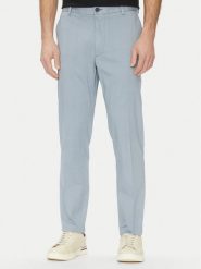 BOSS Spodnie materiałowe H-Kane 50540906 Błękitny Regular Fit. Niebieskie spodnie materiałowe Boss, m, bez wzorów, z bawełny. Za 519.99 zł.