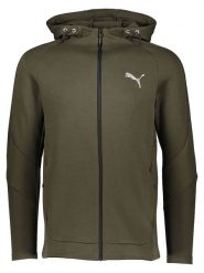 Puma Bluza "Evostripe" w kolorze khaki rozmiar: S. Brązowe bluzy Puma, s, bez wzorów, bez kaptura. Za 141.52 zł.