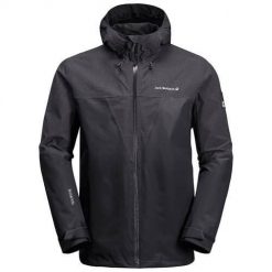Kurtka uniwersalna męska Jack Wolfskin Dna Rhapsody. Czarne kurtki Jack Wolfskin, m, bez wzorów, z syntetyku, z kapturem. Za 847.60 zł.
