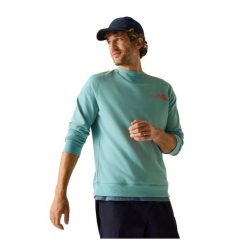 Bluza Męska Z Nadrukiem Na Plecach Nithsdale. Niebieskie bluzy z kapturem Regatta, l, bez wzorów, z bawełny, z kapturem. Za 144.99 zł.