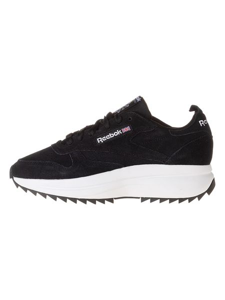 Reebok Skórzane sneakersy "Classic Leather" w kolorze czarnym rozmiar: 39. Czarne buty sportowe casual Reebok, bez wzorów, bez zapięcia. Za 202.03 zł.