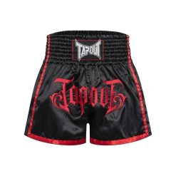 Szorty do boksu tajskiego Tapout Diablo. Czarne szorty TAPOUT, m, bez wzorów, sportowe. Za 275.50 zł.