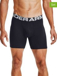 Under Armour Bokserki (3 pary) w kolorze czarnym rozmiar: S. Czarne bokserki Under Armour, s, bez wzorów. Za 93.51 zł.