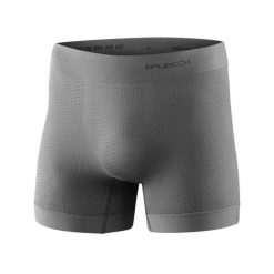 Bokserki do biegania Base Layer Ultra Light 3D Męskie. Szare bokserki Brubeck, m, bez wzorów, z elastanu. Za 53.49 zł.
