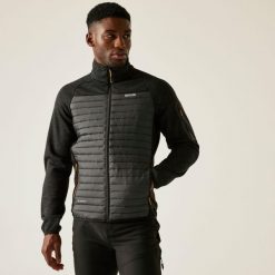 Kurtka męska hybrydowa Ceden. Brązowe kurtki Regatta, m, bez wzorów, z polaru, bez kaptura. Za 379.99 zł.