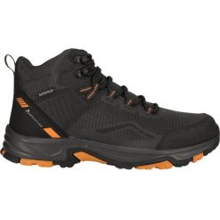 Buty przeciwdeszczowe Whistler Farburnt WP. Szare buty turystyczne WHISTLER, bez wzorów, z materiału, bez zapięcia, trekkingowe. Za 393.50 zł.