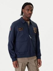 Aeronautica Militare Kurtka bomber 261AB3049UCT04290 Granatowy Regular Fit. Niebieskie kurtki Aeronautica Militare, m, bez wzorów, z syntetyku, bez kaptura. Za 1,349.00 zł.