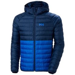 Ocieplana kurtka z kapturem Helly Hansen Banff. Niebieskie kurtki Helly Hansen, m, bez wzorów, z puchu, z kapturem. Za 576.99 zł.
