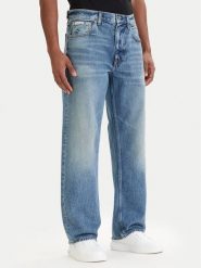 Calvin Klein Jeans Jeansy 90S LV04RF725G Niebieski Straight Fit. Niebieskie jeansy Calvin Klein Jeans, m. Za 409.99 zł.