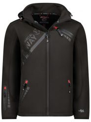 Geographical Norway Kurtka softshellowa "Twopac" w kolorze czarnym rozmiar: M. Czarne kurtki outdoor i hardshell Geographical Norway, m, bez wzorów, bez kaptura. Za 229.95 zł.