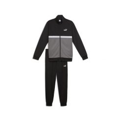 Męski dres Poly Colourblock PUMA Black. Czarne komplety dresowe Puma, m, bez wzorów, z dresówki, bez ramiączek. Za 290.00 zł.