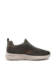 Skechers Sneakersy Dynamight 58360/OLV Zielony. Zielone buty sportowe casual Skechers, bez wzorów, z materiału, bez zapięcia. Za 219.99 zł.
