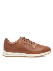 Lasocki Sneakersy CRUZE-02 MI08 Brązowy. Brązowe buty sportowe casual Lasocki, bez wzorów, ze skóry, bez zapięcia. Za 249.99 zł.