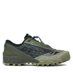 Buty do biegania Dynafit. Zielone buty do biegania Dynafit, bez wzorów, bez zapięcia, do biegania. Za 539.99 zł.
