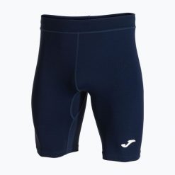 Spodenki do biegania męskie Joma Record Tights. Niebieskie krótkie spodenki sportowe Joma, l, bez wzorów, z elastanu. Za 127.05 zł.