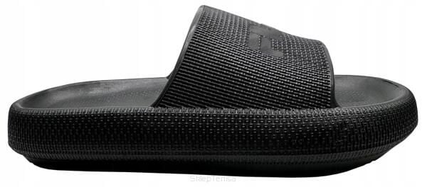 Klapki męskie Fila Slippers. Czarne klapki Fila, z materiału. Za 89.99 zł.