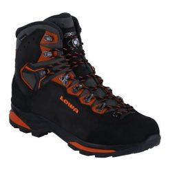 Buty trekkingowe męskie Lowa Camino Evo Gtx. Czarne buty trekkingowe Lowa, bez wzorów, z materiału, za kostkę, bez zapięcia. Za 1,416.00 zł.