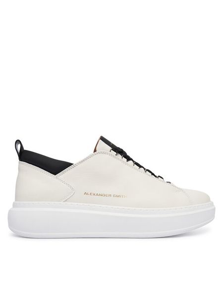 Alexander Smith Sneakersy Wembley ASBEWYM-2264 Biały. Białe buty sportowe casual Alexander Smith, bez wzorów, ze skóry, bez zapięcia. Za 959.99 zł.