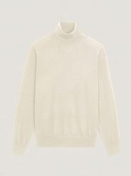 Rodier Wełniany sweter w kolorze kremowym rozmiar: XXL. Brązowe golfy Rodier, xxl, bez wzorów, z wełny, bez ramiączek. Za 282.99 zł.