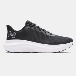 Buty do biegania męskie Under Armour Charged Rogue 5. Czarne buty do biegania Under Armour, bez wzorów, bez zapięcia, do biegania. Za 241.49 zł.
