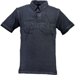 Koszulka polo w kolorze ciemnoszarym. Koszulki polo sportowe Geographical Norway, Lee, Love Moschino. W wyprzedaży za 169.95 zł.