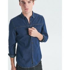 Jeansowa koszula - Granatowy. Koszule marki Cropp. Za 59.99 zł.