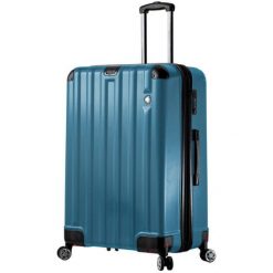 Mia Toro Walizka M1300/3-L, Blue. Niebieskie walizki Mia Toro, bez wzorów. Za 622.00 zł.