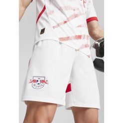 Męskie szorty RB Leipzig PUMA White For All Time Red. Białe szorty Puma, l, bez wzorów, sportowe. W wyprzedaży za 180.05 zł.