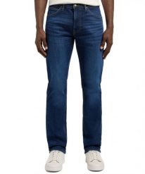 MESKIE SPODNIE LEE DAREN ZIP FLY PIERCE 112370533, W33 L34. Niebieskie spodnie materiałowe Lee, na co dzień, l, bez wzorów, z bawełny, eleganckie, z standardowym stanem. Za 219.99 zł.