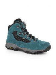 Kimberfeel Skórzane botki turystyczne "Nimba" w kolorze morskim rozmiar: 44. Niebieskie buty trekkingowe Kimberfeel, bez wzorów, z materiału, bez zapięcia. Za 501.95 zł.