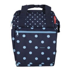 Torba na bagaż ROOMY GT, niebieska w kropki. Niebieskie torby na ramię KLICKFIX, bez wzorów, na ramię, duże, bez dodatków. Za 491.90 zł.