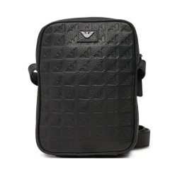 Saszetka Emporio Armani. Czarne saszetki i nerki Emporio Armani, bez wzorów. Za 779.99 zł.