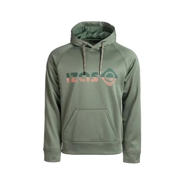 Bluza z kapturem unisex DUERO V2 z logo i kieszenią z przodu. Zielone bluzy z kapturem Izas, l, bez wzorów, z kapturem. Za 226.04 zł.