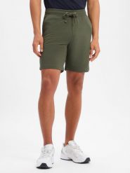 Nils Sundström szorty dresowe Mężczyźni zielony, S. Zielone krótkie spodenki sportowe Nils Sundström, m, bez wzorów, z dresówki. Za 149.95 zł.