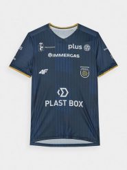 4F Koszulka replika wyjazdowa z sezonu 2023/24 męska 4F x Projekt Warszawa - multikolor S. T-shirty 4F, m, bez wzorów, bez kołnierzyka, bez ramiączek. W wyprzedaży za 79.99 zł.