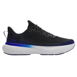 Buty Męskie Under Armour Infinite Czarne Czarne. Czarne buty do biegania Under Armour, bez wzorów, z dzianiny, bez zapięcia, do biegania. Za 470.99 zł.